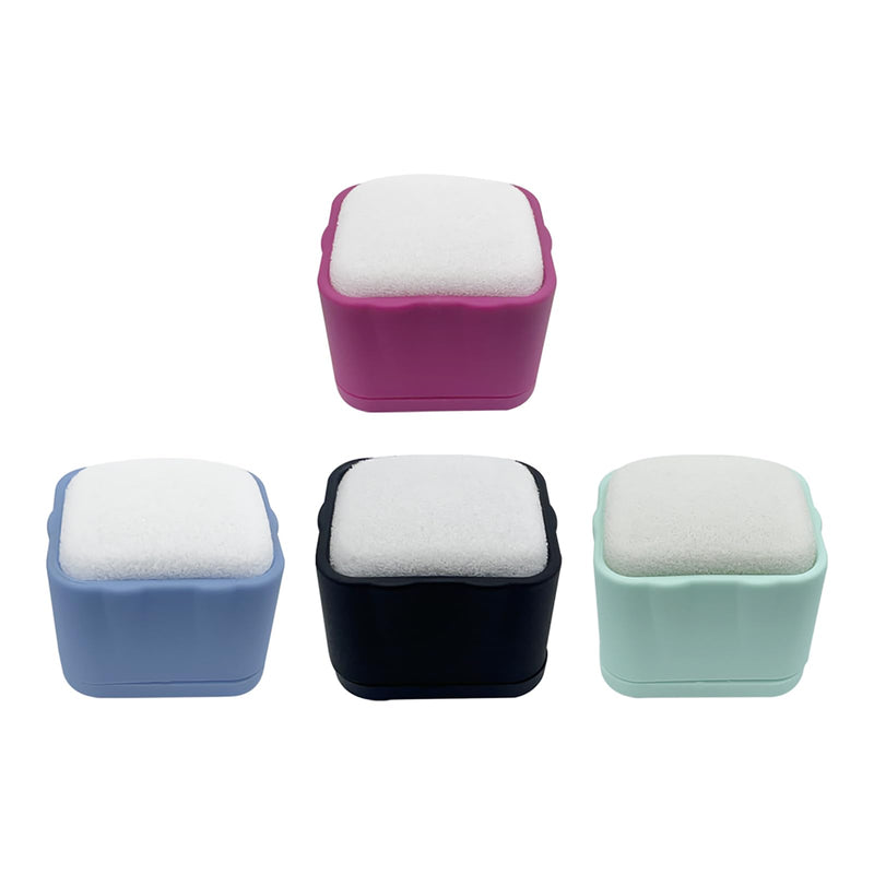 Endo File Clean Stand, YOUYA DENTAL Instant Detailing File Cleaning Sponge Dental Endodontics Cleaning Holder High Temperature Resistance Professional Sponge Box Ring Organizer Rack Refill Cushion Blue