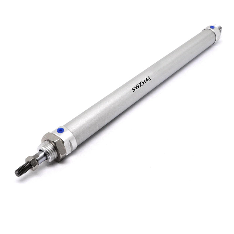 Air Cylinder 16mm Bore 200mm Stroke, Mini Air Pneumatic Cylinder Double Action Single Rod Pneumatic Air Cylinders with Y Connector & 4 Pcs Pneumatic Quick Fitting (MAL16x200) - NewNest Australia