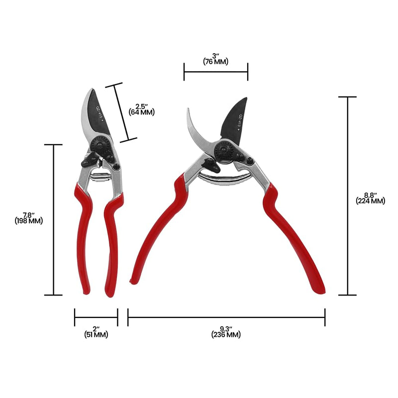 Zenport QZ413 Pruning Shears, Extra Long Handles, 0.9-Inch Cut 1