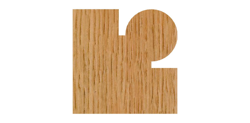 Whiteside Router Bits 3258 Edge Beading Bit with 1-1/16-Inch Large Diameter and 3/4-Inch Cutting Len