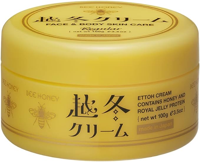 BEE HONEY Bee Honey Winter Cream n 3.5 oz (100 g) / Body Care, For Whole Body Use, Moisturizing Body Cream, House of Rose, Made in Japan, Gift for Women - NewNest Australia