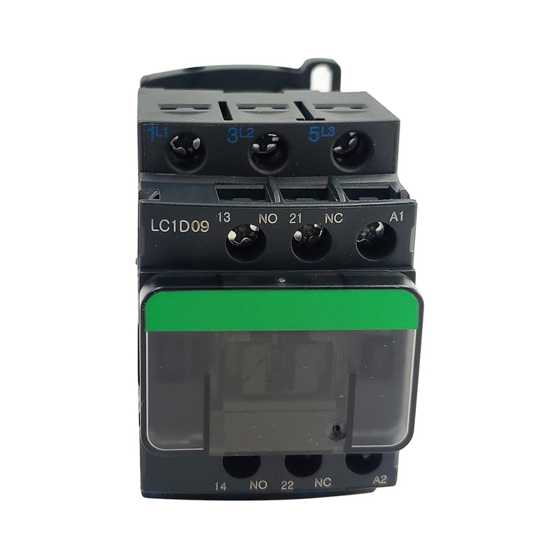 LC1D09G7 Non-Reversing Contactor 9A 3Pole 120VAC Coil 1NO 1NC 50/60Hz
