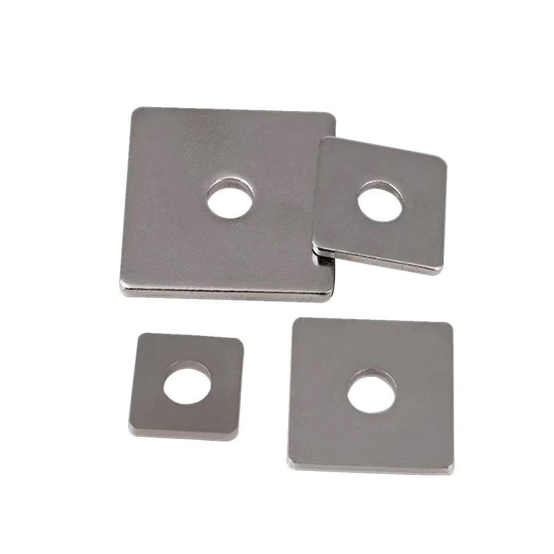 Square Plate Washer, Stainless Steel Heavy Duty Square Washers M6×20×1.5,20 pcs