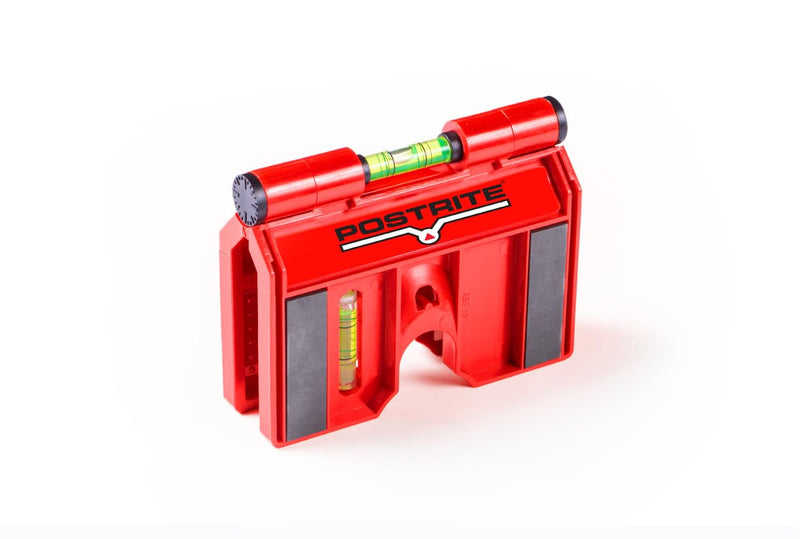 Kapro - 340 Postrite Post Level - Adjustable Folding Post Level - For Use on Posts and Pipes - Includes Strap and 3 Vials - Magnetic Postrite - Magnetic