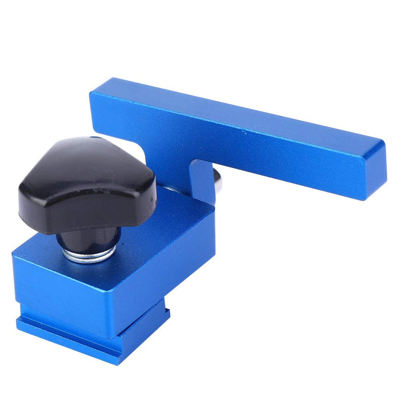 T Track Stop Fence Flip Stop Tool Woodworking Positioning Limiter Wood Clamp Aluminum Alloy T Track Stop for Woodworking (30#+45#) 30#+45#