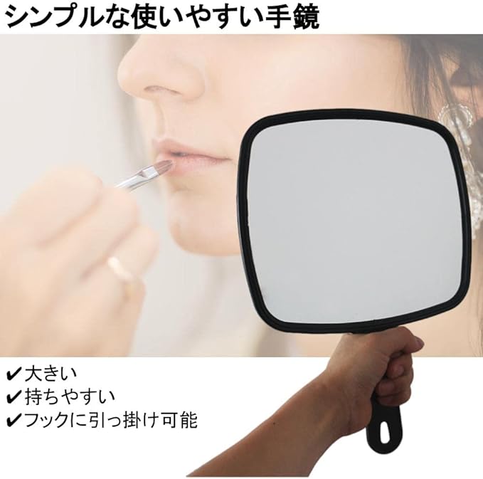 G-MODELL Large Hand Mirror, Hand Mirror, Makeup Mirror - NewNest Australia