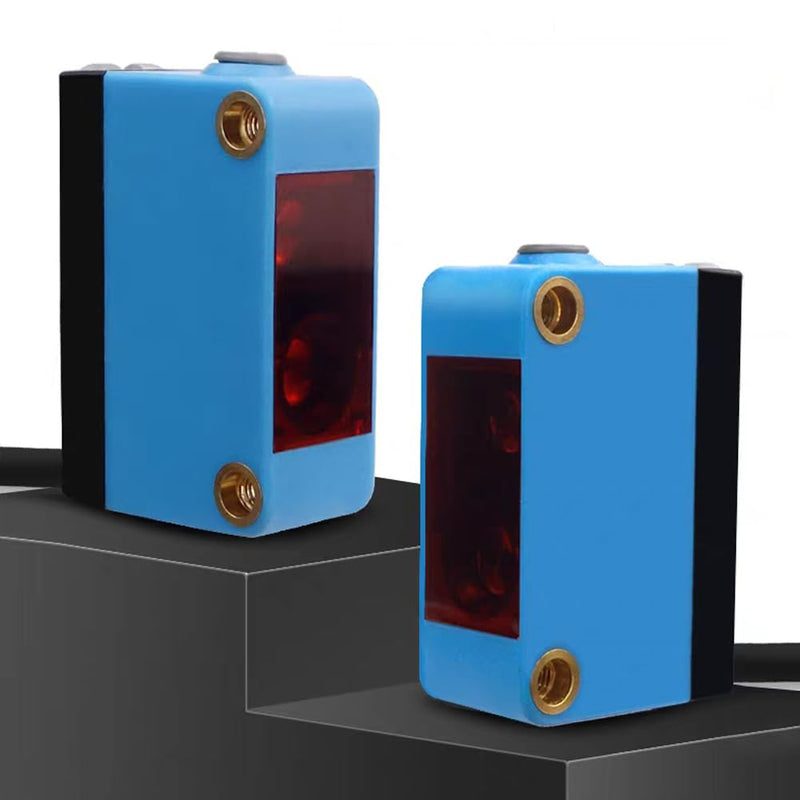 BGX-35N Photoelectric Switch, 2 Pieces | Background Suppression Diffuse, Detection Distance 10-450MM, 12-24 VDC, NPN Output BGX-35N