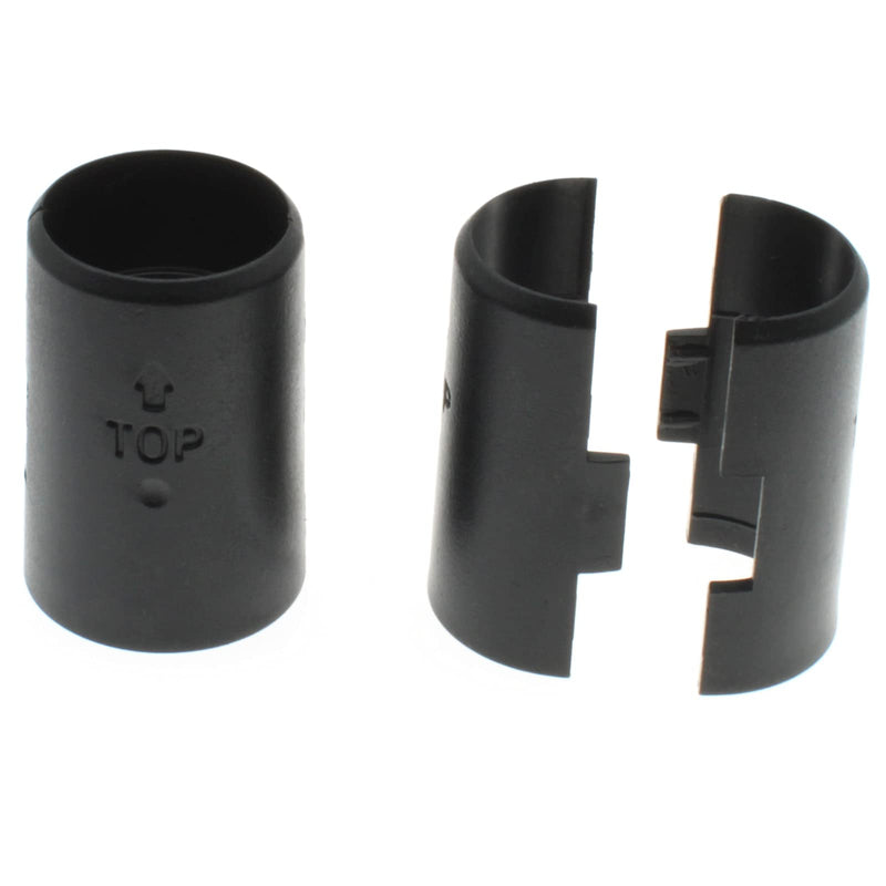 8 Pairs Wire Shelving Shelf Lock Clips for 3/4" Post Shelf Clips Plastic Shelving Replacements for Wire Shelving System 8 Pairs