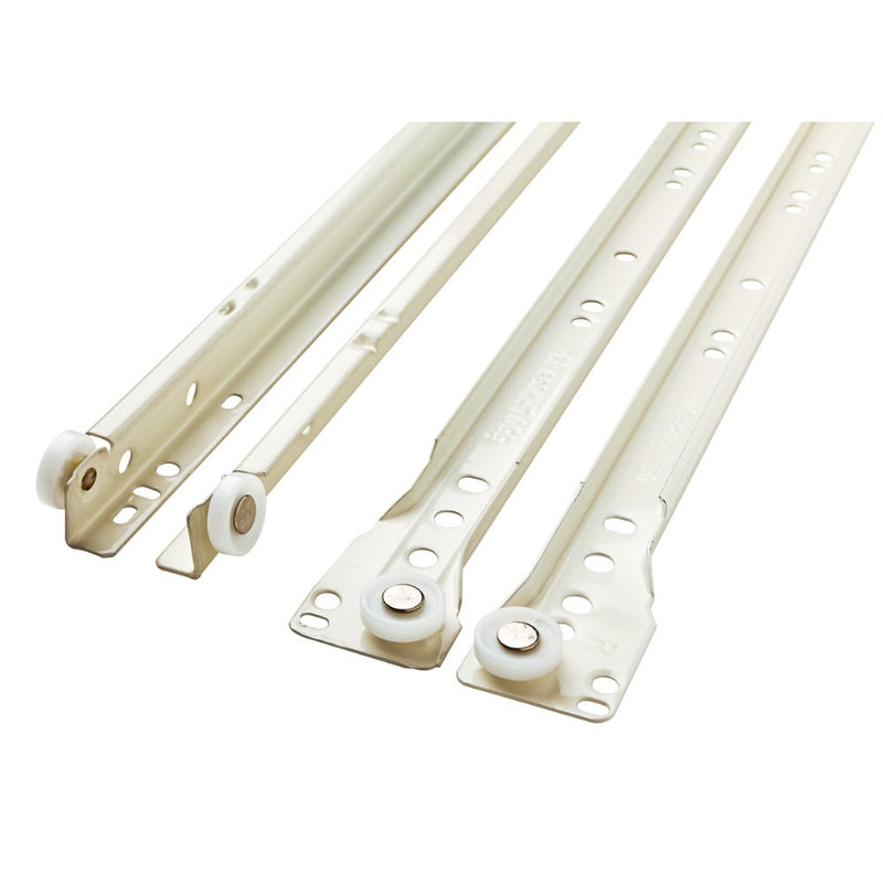 Liberty D68816C-W-TS 16-Inch Bottom Mount Drawer Slide White 16 Inch