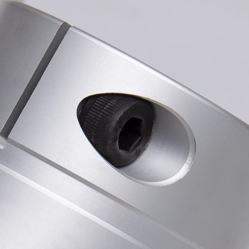 Aluminium Plum Flexible Shaft Coupling Diameter 25mm Length 30mm Connector Flexible Coupler for 3D Printer CNC Machine and Servo Stepped Motor (D25 L30, 10-10mm)
