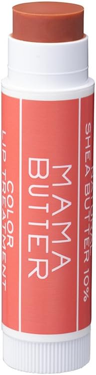 MAMA BUTTER Mama Butter Additive-free Colored Lip Treatment Apricot Orange [Contains 100% naturally derived pigment shea butter] Lavender scent - NewNest Australia