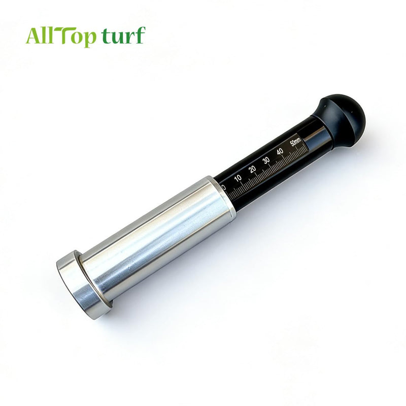 Professional Artificial Grass Installation Tool Floor Test Infill Depth Gauge Test Ruler Turf Infill Meter