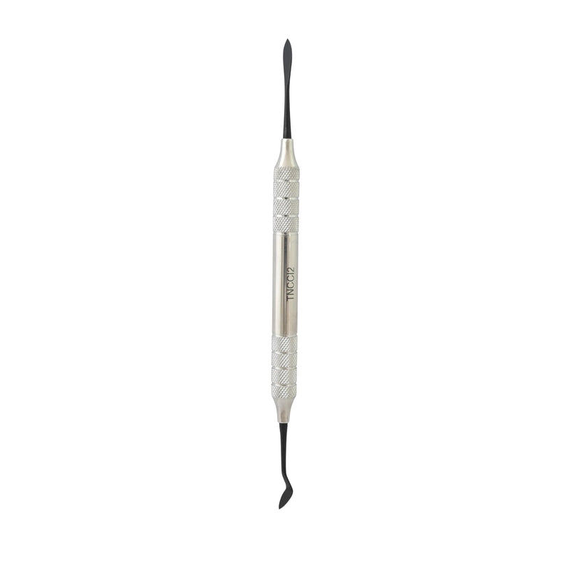 German Grade Stainless Steel Dental Titanium Spatula Previous Resin Spatula TNCCI2 Composite Dental Instruments Filling Instruments Dental Tool Restoration Spatula Instrument