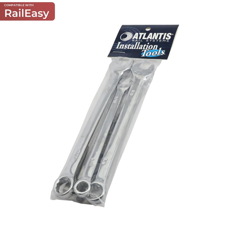 Atlantis RailEasy All-in-One Installation Tools Kit - Includes Drilling Template, Heavy Duty Cable Cutter & Installation Tools Set