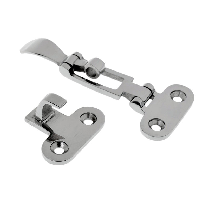 Marine Boat Lockable Latch ，316 Stainless Steel Marine Hold Down Clamp Ant-Rattle Locker Hatch Hardware Dinghy Boats Yacht 1