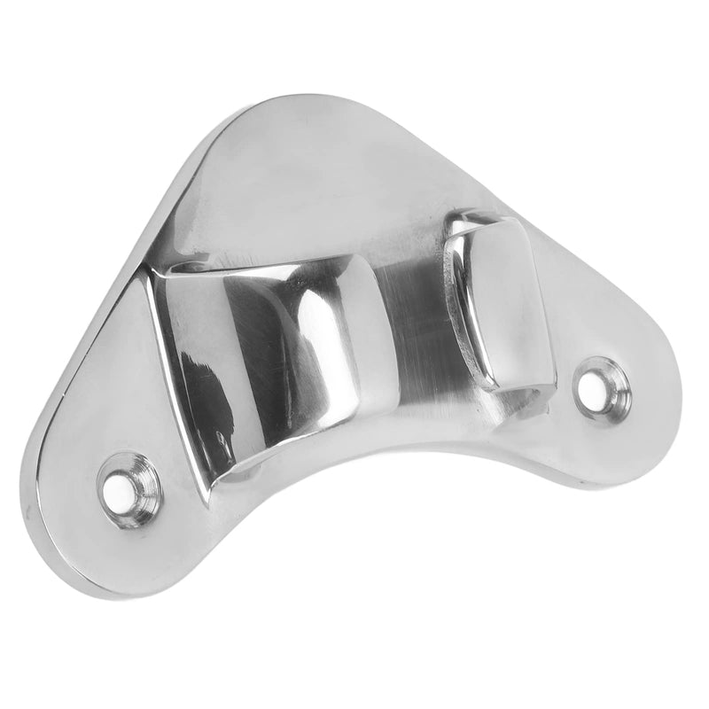 KIMISS Bow Chock, Boat Fairlead Stainless Steel Finely Polished Straight Bow Cleat Line Chock for Ship Yacht Boats
