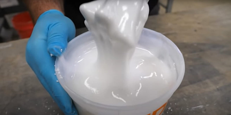Epoxy Thickener – Thickening Agent for Vertical, Sloped, or 3D Epoxy Projects! Polyfiber Mixes Fast and Easy with Epoxy Resin Kits! (Stone Coat Countertops)
