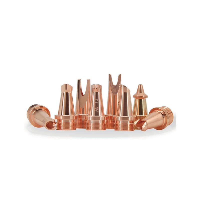 Laser Cutting Nozzle 5 Pcs Handheld Welding Head Gun Copper Nozzle M16 H35 for CQWY/SUP20S/T SUP21S/T Parts for Portable Fiber Laser Welder