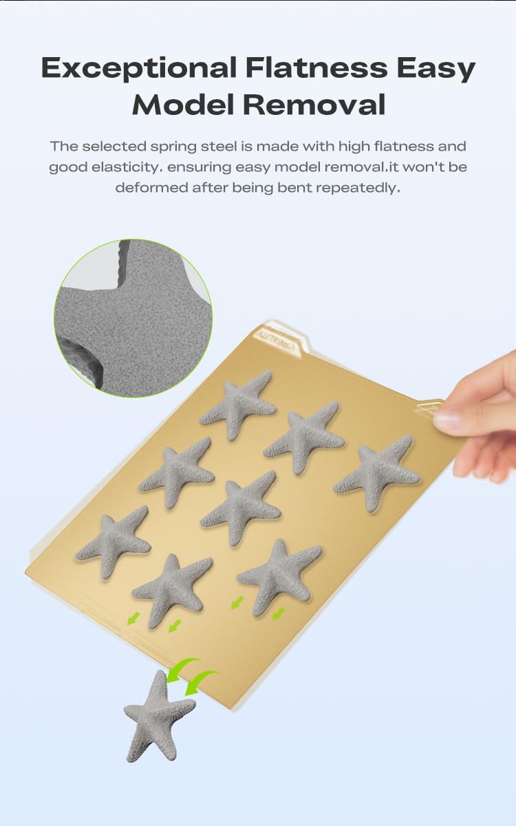 Creality K2 PEI Double Sided Frosted Build Plate 270x293mm， Heat Resistant High Strength & Wear Resistance 3D Printing Platform for Creality K2 3D Printer