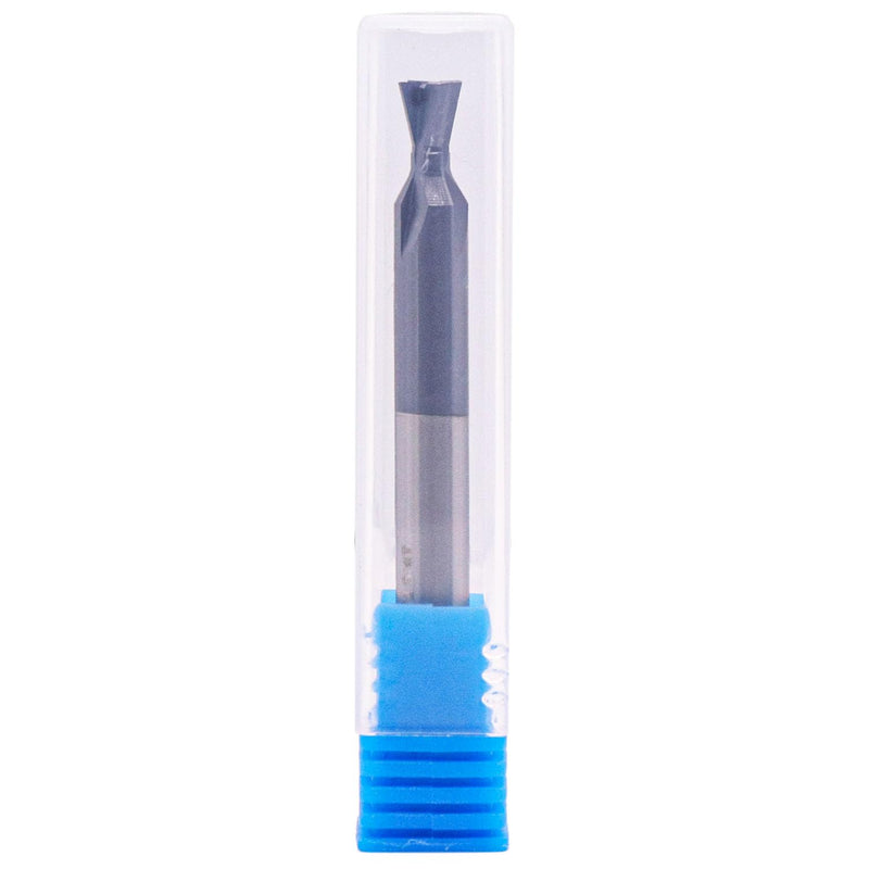 BestParts High Performance Solid Carbide End Mill, Dovetail Mill Cutter - AlTiN Coated, 4 Flute, 74 Degree, 1/4" Shank Diameter, 1/4" Length of Cut, 2-1/2" Overall Length