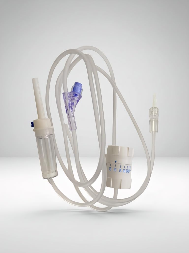 I-V Extension Set,I-V Tubing,IV Extension Set,PrecisionRegulato,for Veterinary and Laboratory 10PCS