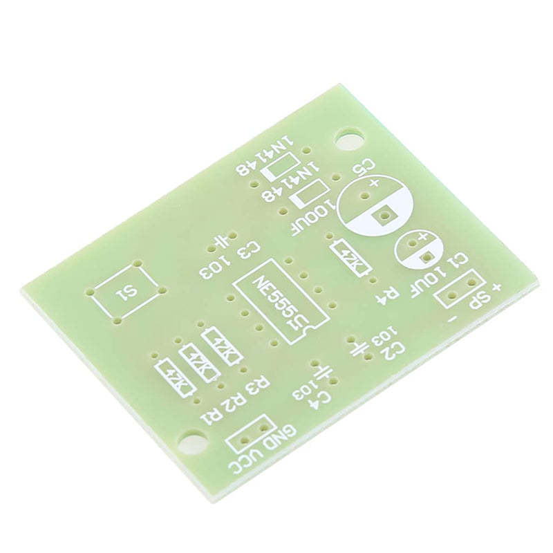 NE555 Oscillator Buzzer Electronic IY Tone Generator LED 8R 0.25W Speaker, As Pic Shows