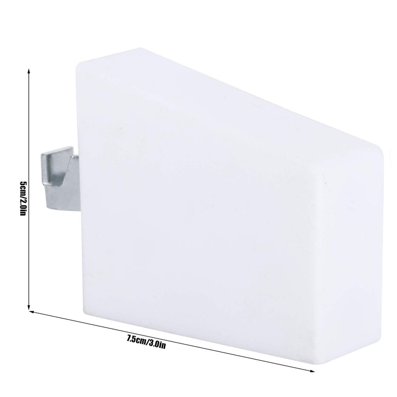 Raguso 2Set 63mm Universal Kitchen Cabinet Hanging Bracket and Wall Hanging Plate for The Wall mounting of Pieces of Furniture Set of 2