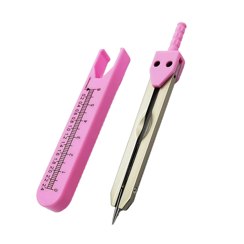 Purple EKG Calipers Measuring Tool, ECG Calipers Measuring Tool,Caliper Divider for Measuring Electrocardiographs Nurse Or Doctor Electrocardiogram Measuring Tool for Nursing,Calipers,Digital Calipers