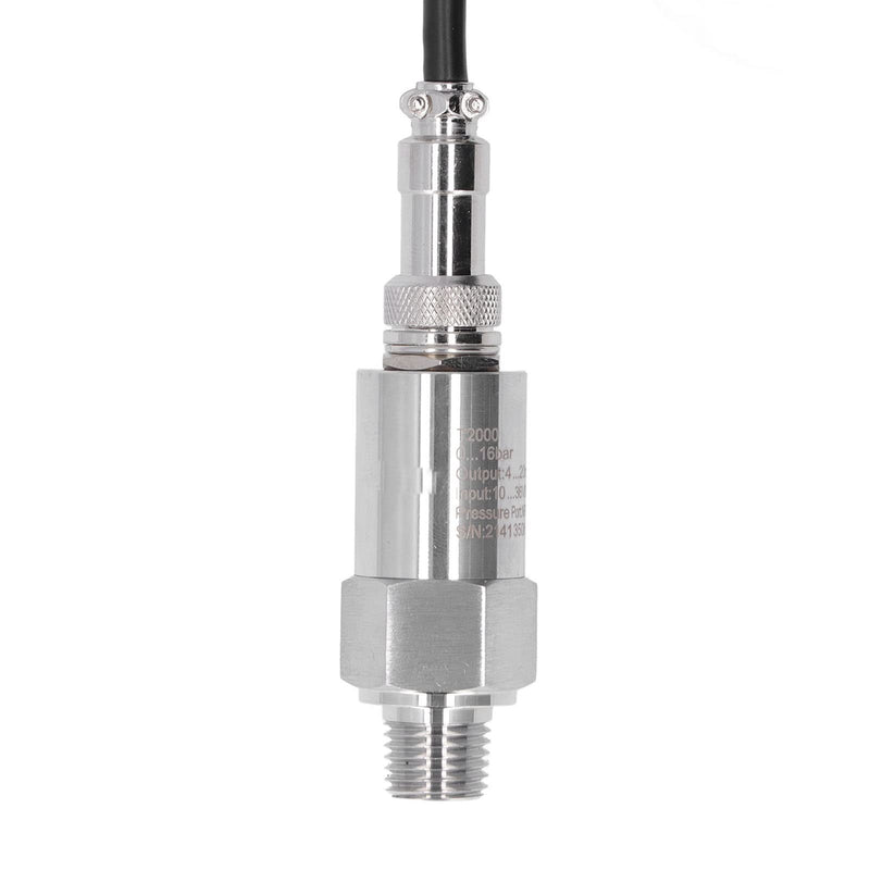 Pressure Transducer,Pressure Transmitters,Pressure Sensor Sender Universal 0‑16bar Accurate NPT1/4 4‑20mA Output,Pressure Transducer Sender Sensor