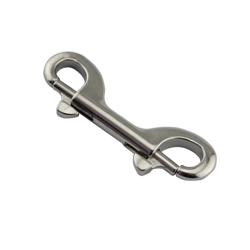 Double ended bolt snap hook, heavy duty,4-inch,multifunctional zinc alloy buckle for pet belt/key chain/flag/clothesline/hammock (4pcs) 4.0IN