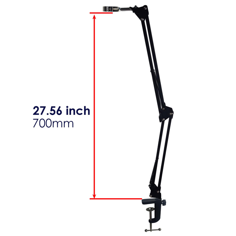 48MP 4K 1080P HDMI USB Digital Camera Electronic Microscope C Mount Lens Ring Stand Spot Light for Phone Repair Soldering Tools(Only Ring Stand)