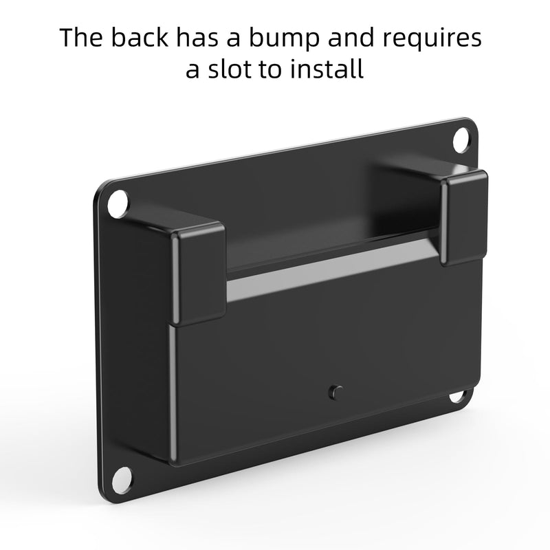 4.3 inch Black recessed Door Pull Handle, The recessed Flush Pull Handle has Springs Inside it That Automatically Pull Back,Door Pull Handle Recessed Flush Pull Handle (1, Black) 1