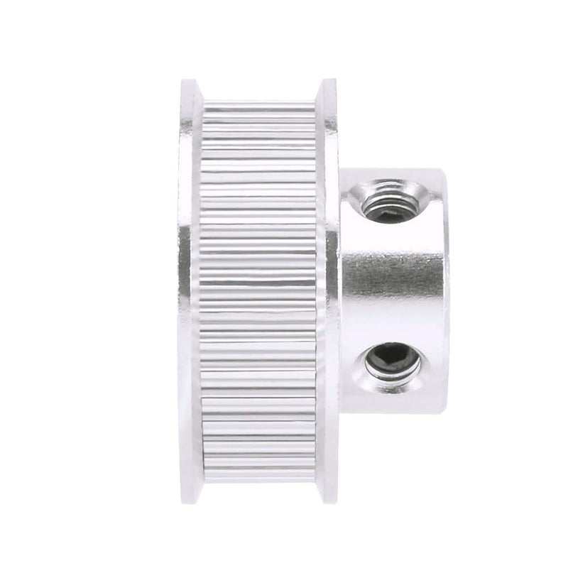 2PCS GT2 Timing Belt Pulley Synchronous Wheel Aluminum Alloy Timing Pulley 3D Printer Parts for 6mm Width Timing Belt (40 Teeth Bore 8mm) 40 Teeth Bore 8mm 2