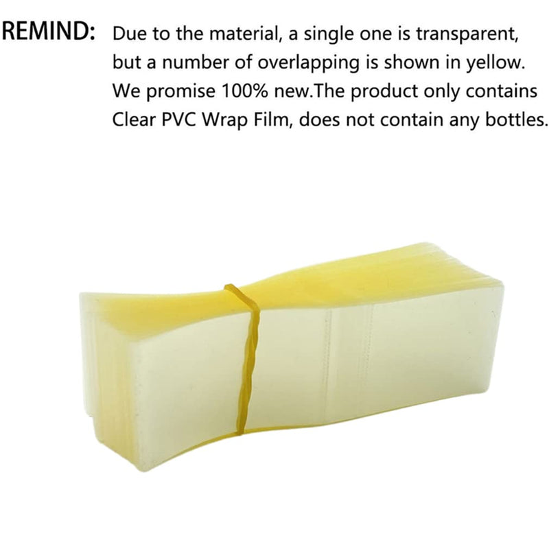 200Pcs Heat Shrink Wrap Film Shrink Seal Bands for 2oz/60ml Aluminum Tin Jar, Easy to Use, Make Products More Professional (For 60g Aluminum Jar) For 60g Aluminum Jar