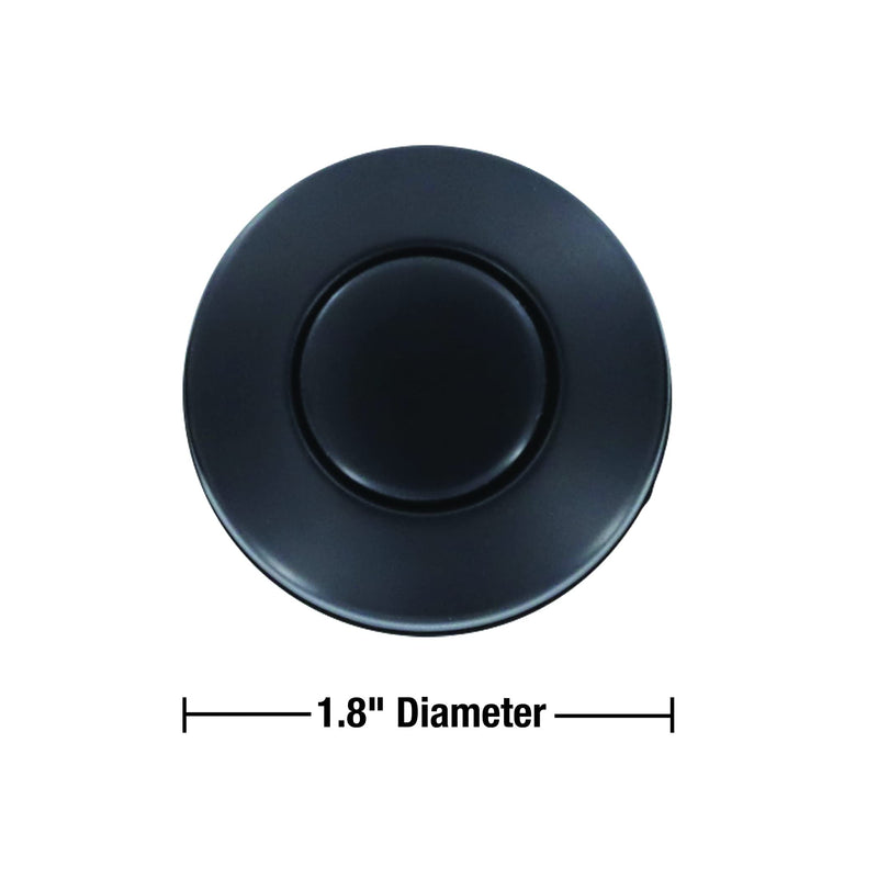 Danco 12067 Sink Top Mount Air Switch Replacement Button, Matte Black