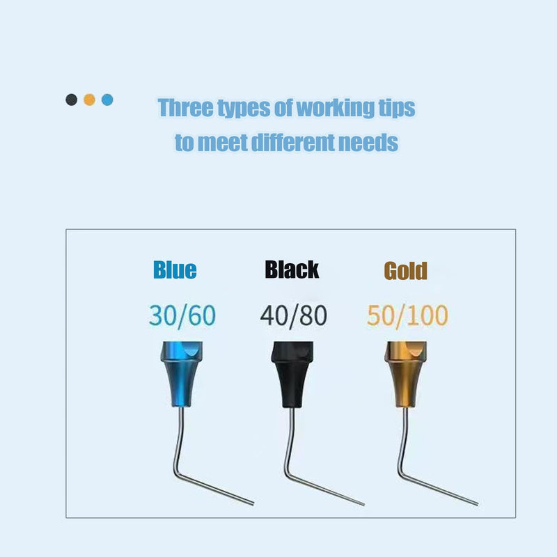 Dental Root Canal Pluggers, Endo Obturation System, Three-Color Root Canal Composite Material Filler (Yellow) YELLOW