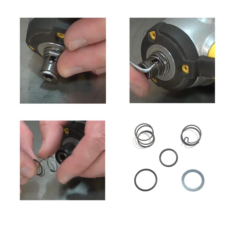 2 SET N078434 N089668 Spring Kits with Steel Ball, Fit DCF885 DCF886, Impact Driver Spring Kit 2 Set