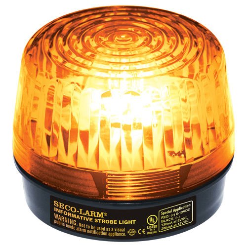 Seco-Larm SL-1301-BAQ/A LED Strobe Light Amber