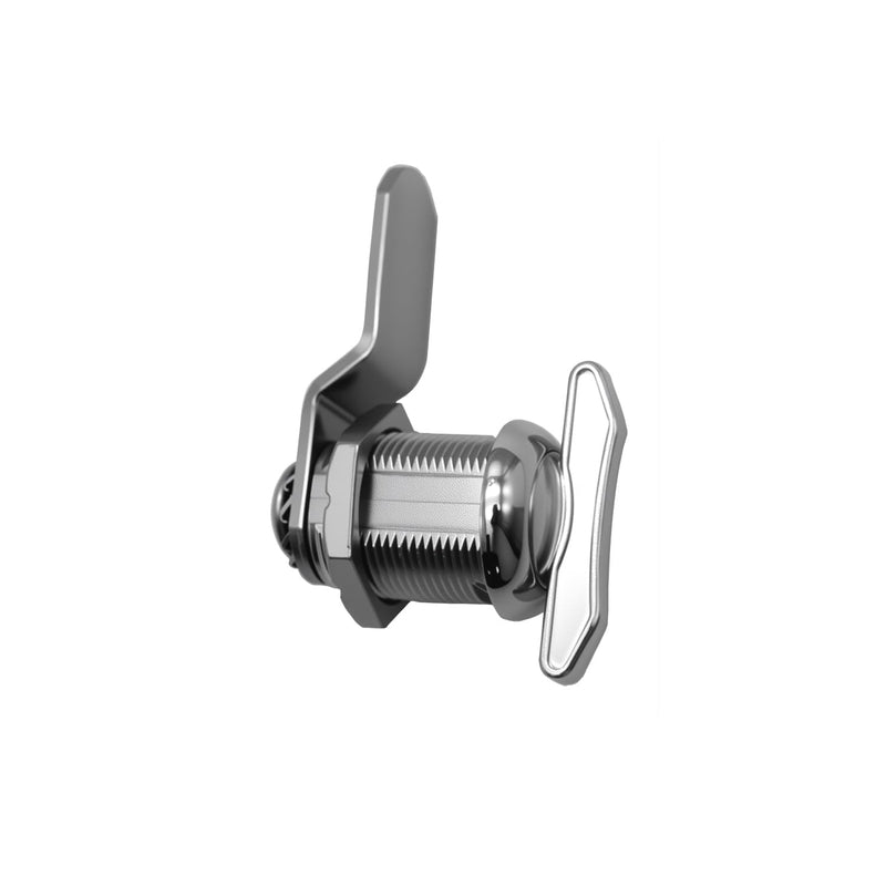 5/8" Thumb Operated Offset Cam Lock, RV Compartment Latch, Non-Locking Thumb Turn, for RV Compartment Camper Storage Door (2 Pack) 5/8 Inch - 2 Pack