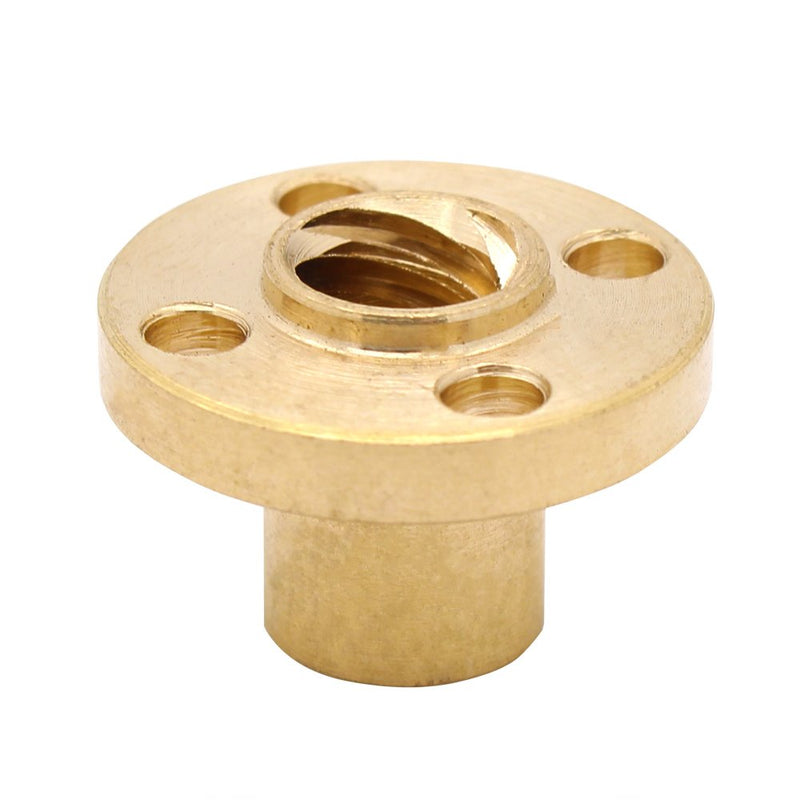 650mm T8 Tr8x8 Lead Screw and Brass Nut (Acme Thread, 2mm Pitch, 4 Starts, 8mm Lead) for 3D Printer Z Axis 650mm Lead screw with nut