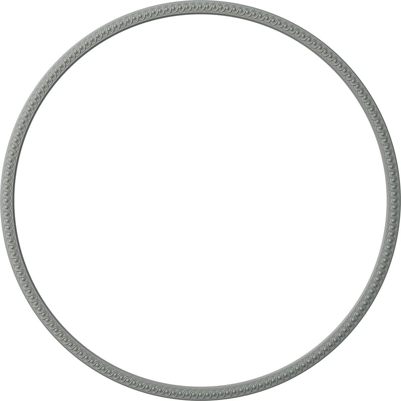 63 1/2"OD x 59"ID x 2 1/4"W x 3/4"P Hillsborough Running Coin Ceiling Ring Kit