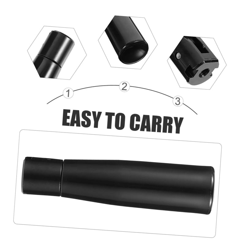 HEALLILY Machine Tool Folding Handle Crank Handle Grip Rotating Handle Revolving Handle Replacement Revolving Grip Crank Grip Machine Nylon Handle Hand Wheel Handle Handwheel Handle Grip 8.00X2.70X2.00CM Black