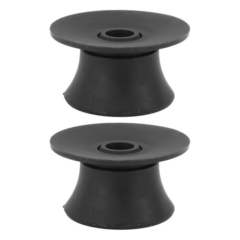 Rubber Material 1/4 Inch NAB Hub Optical Shaft Adapter, Black Universal Loading Device Applicable for Studer, for Optical Reel To Reel Tape