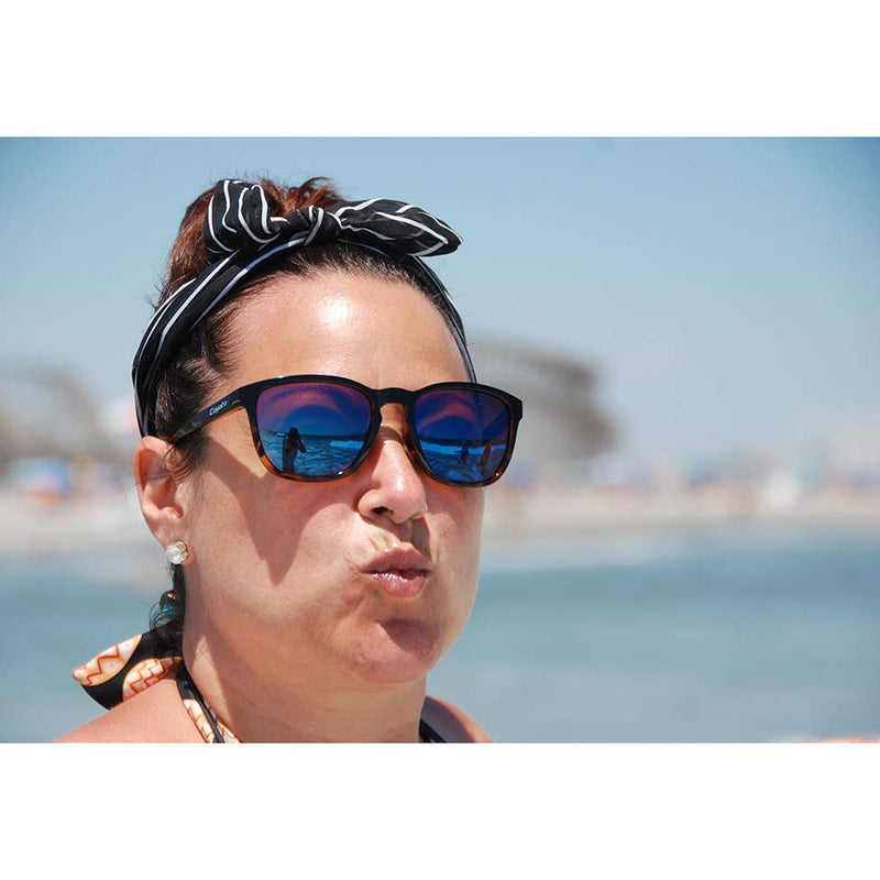 Coyote Eyewear BP-7 Polarized Reader Sunglasses Copper +1.50 Power