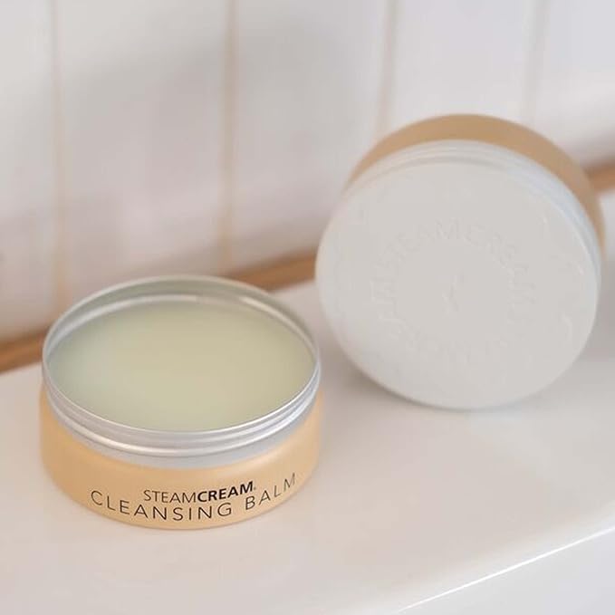 Steam Cream Cleansing Balm 2.4 oz (70 g), Made in Japan, STEAMCREAM Makeup Remover, Cleansing, Facial Cleansing, Skin Care, Cosmetics, Oatmeal, Almond Oil, Grape Seed Oil, No Need to Cleanse Face - NewNest Australia