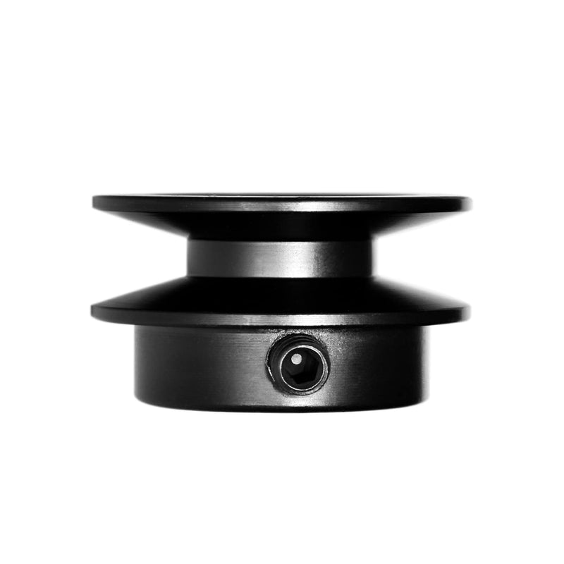 AK20-1/2 V-Belt Pulley, 2" OD 1/2 Inch Bore V-Belt Sheave, Single Groove, A Belt Section, Cast Iron, for V-Belt