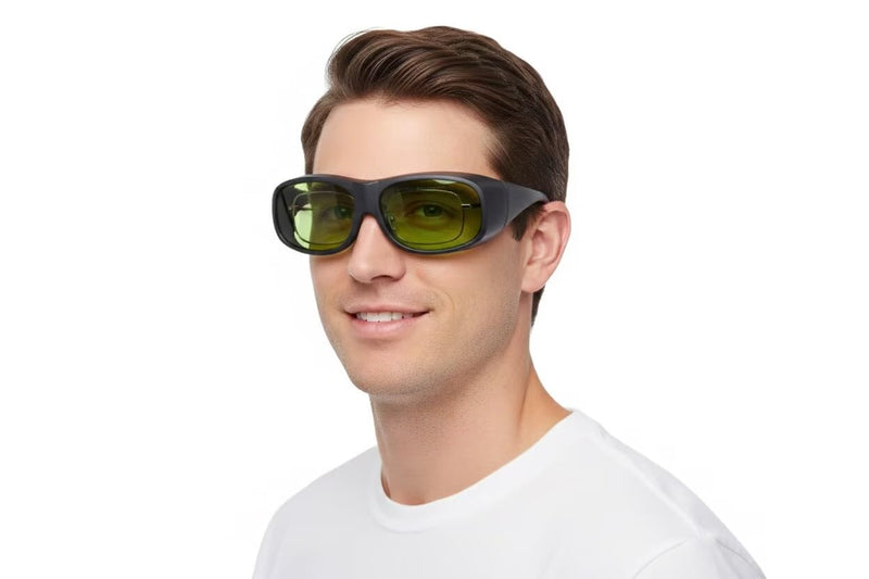 LaserPair 800-1100nm High performance Laser safety goggles, widely used for diode lasers, nd:yag lasers, laser hair removal, laser welding, laser marking etc.,(Model: YHP-2)
