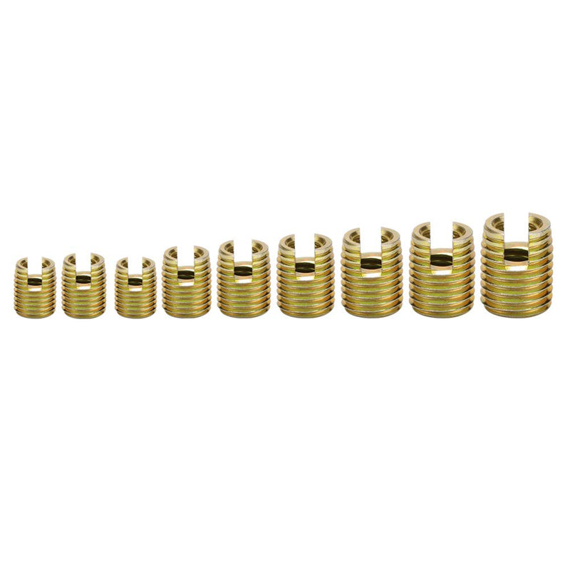 20Pcs 302 Carbon Steel Self Tapping Thread Insert Screw Repairing Kit (Inner M12X1.75 Outer M16X1.5) Inner M12X1.75 Outer M16X1.5