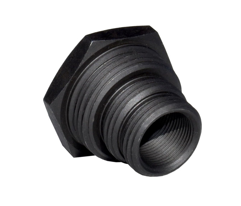 Steel Thread Adapter Convert 5/8-24 to 3/4 NPT, 13/16-16, 3/4-16