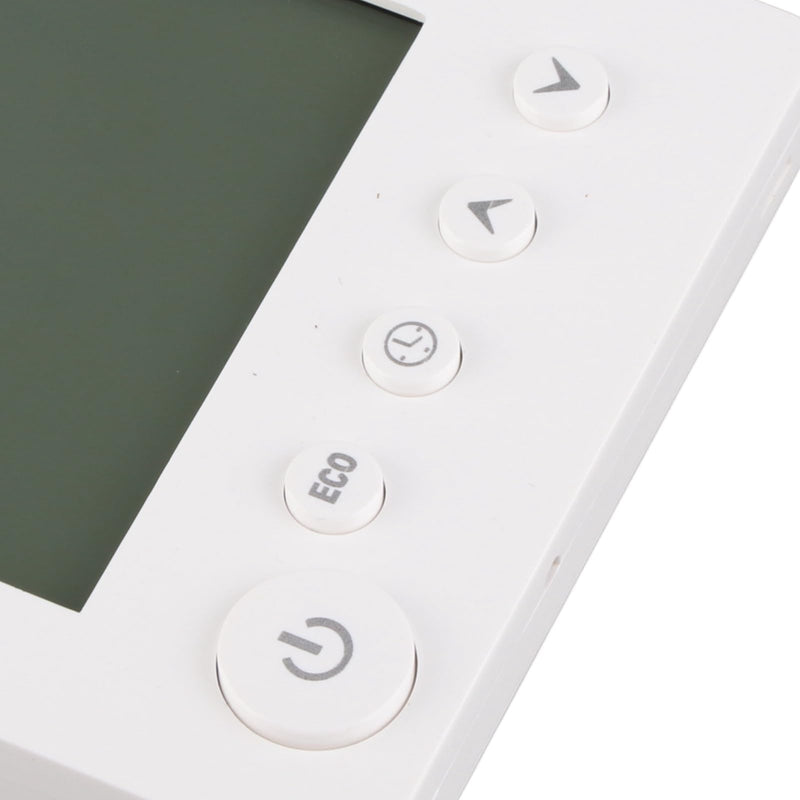 Smart Thermostat LCD Controller, Nonprogrammable 16A Temperature Control for Electric Heating Home Floor Heating ABS Keypad Radiator Thermostat with Clear Display
